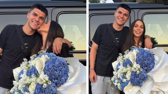 Причината за всяка моя усмивка е той Това написа фолкпевицата