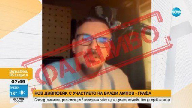 Поп певецът Владимир Ампов Графа е поредната българска знаменитост забъркана в