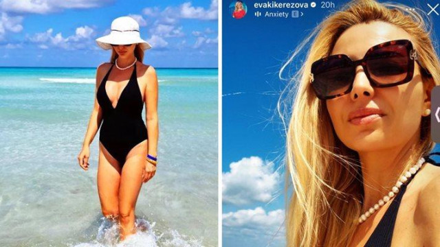 Красивата синоптичка Ева Кикерезова отново доказа че когато става дума