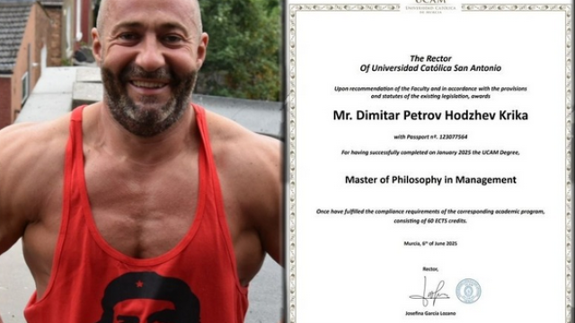 Бившият културист Димитър Ходжев известен като Митьо Крика добави още