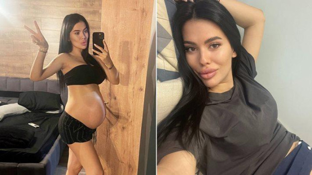 Истината е че с бащата на бебето се разделихме само