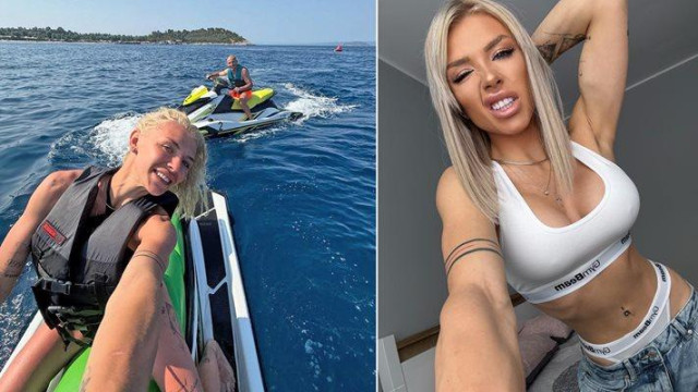 Георги Русев разпуска на морето с риалити героинята Денислава
Роден национал