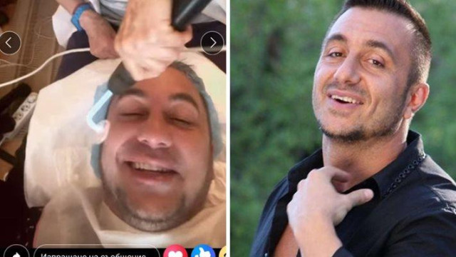 Тези дни Коцето помести кратко видео в кеото е легнал