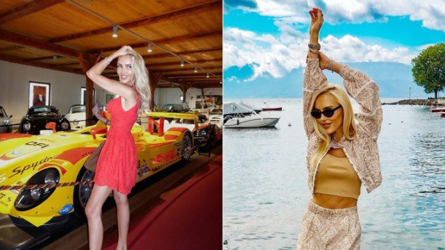 С уникална лимузина се сдоби наскоро ексмоделката и тв водеща