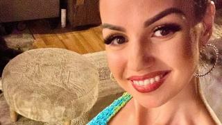 Невена Цонева на разходка в планината