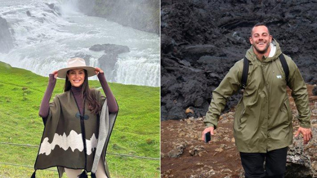Топкрасавицата и любимият й заедно в Исландия
Александра Богданска не е