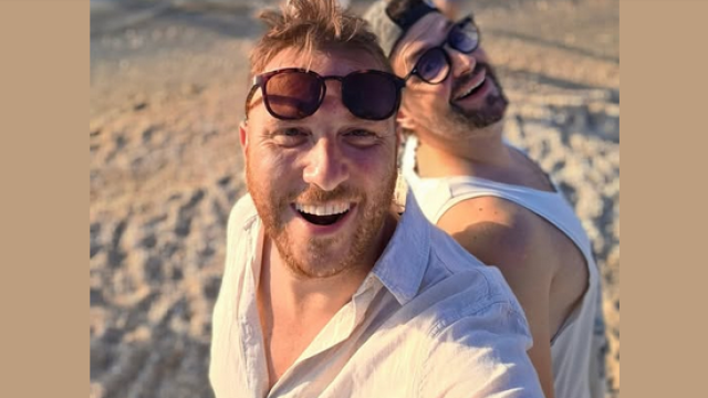 Владо Зомбори разпуска на морето с Христо Пъдев Двамата актьори