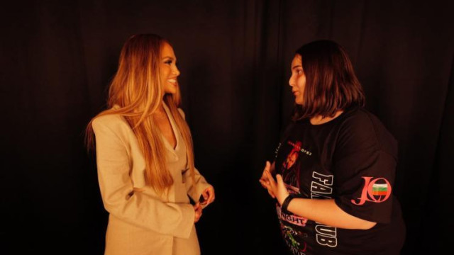 Световната звезда Дженифър Лопес сбъдна мечтата на наше момиче като