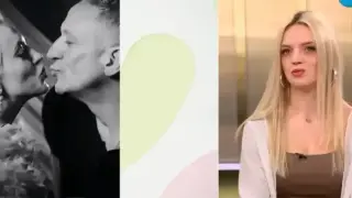 Деян Донков и Кошко се целуват на кея