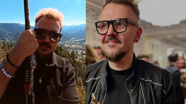 Графа се спусна с въже над Родопите прелитайки над склонове