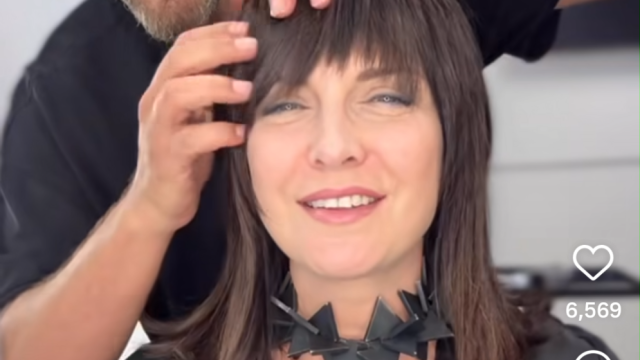 Топмацката Жени Калканджиева й писна с дългата коса до раменете