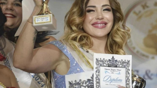 Носителка на престижни международни отличия чаровната Таня Стойчева ще бъде