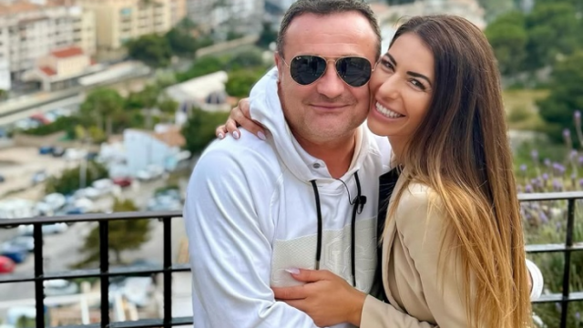 Димитър Рачков и половинката му Виктория Кузманова се отдадоха на