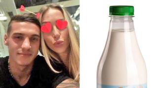 Годеницата на Десподов рекламира мляко, има присъда за пътно убийство, лъсна в скандал с европари