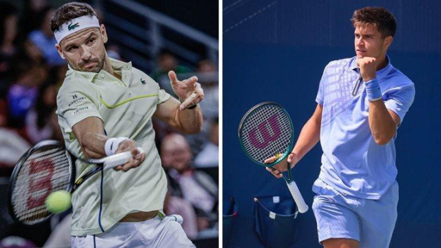 Младата надежда на българския тенис Александър Василев не си говори