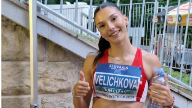 Голямата надежда на българската лека атлетика Радина Величкова има ново