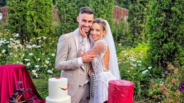 Сватбата на Антоанет Пепе и Иво Карамански се превърна в