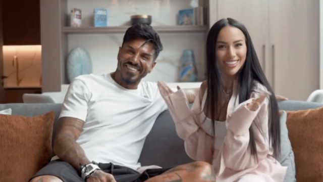 Популярният футболист Благой Георгиев и половинката му – инфлуенсърката и