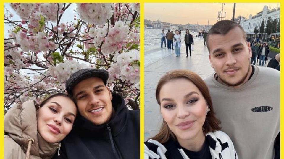 Синът на Деси Слава ремонтира покриви