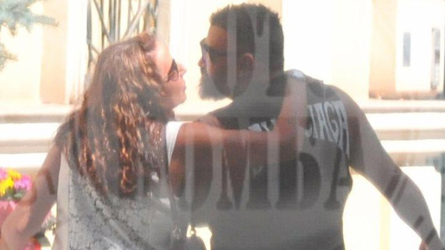 Краля на фолка Азис бе разцелуван от жена която го