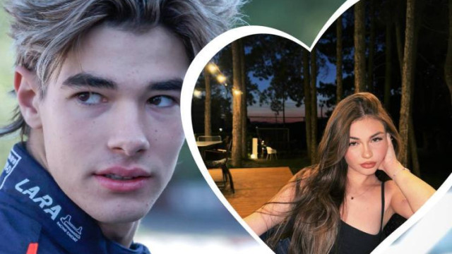 Младата певица Крисия Тодорова и българската надежда във Формула 2