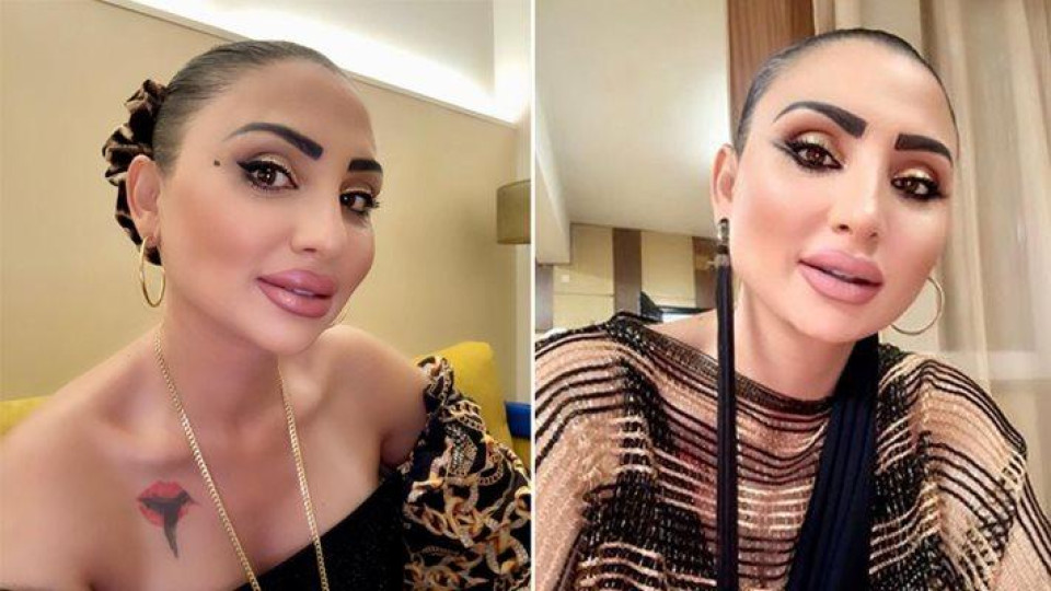 Софи Маринова тъпче пазва с пачки Софи Маринова тъпче пазва с пачки