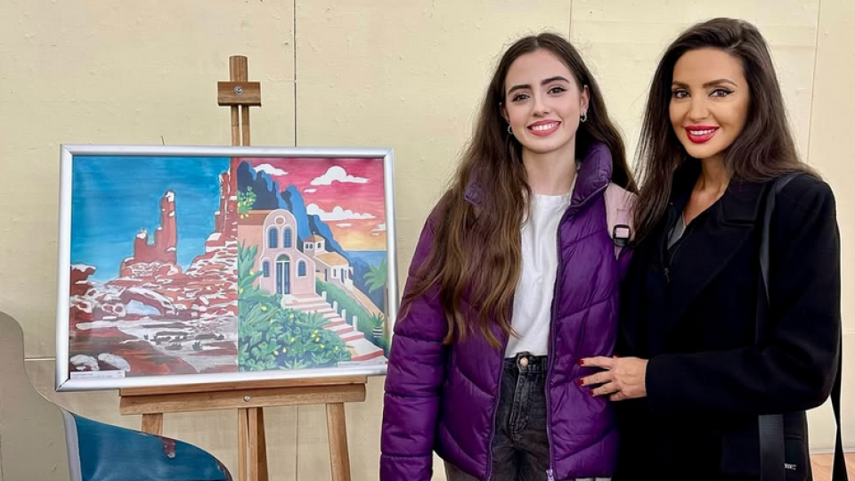 Дъщерята на  Наталия Гуркова  ще става художничка