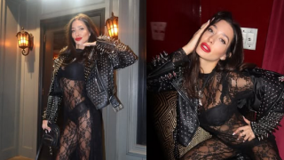 Александра Тюркмен по дантели и шипове в Ню Йорк (Горещи снимки)