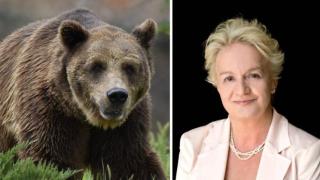 СЛЕД СМЪРТТА Й: Мъжът на Алена осиновява мечока Тони