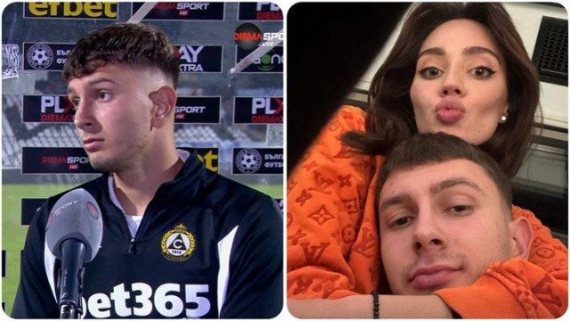 Младата надежда на Славия Кристиян Балов явно бележи точки не