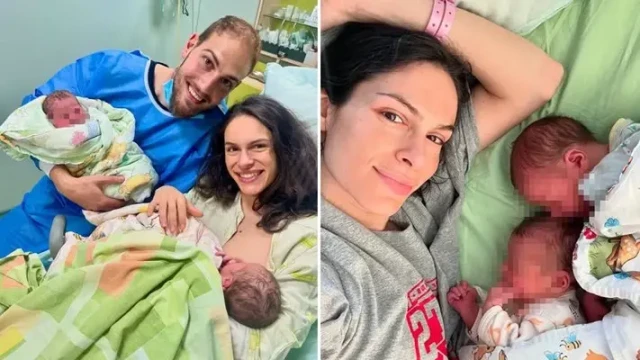 На вълнуващи майчински моменти се е отдала актрисата Даяна Ханджиева