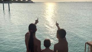 Ива Софиянска празнува Коледа на Малдивите