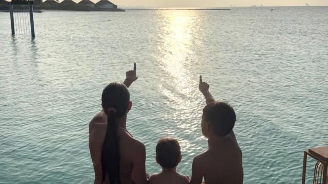 Ива Софиянска посрещна Коледа на Малдивите като за първи път