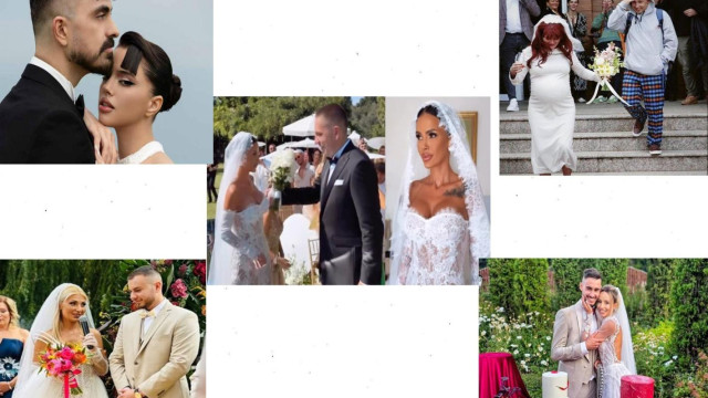 Ето ги най-лъскавите сватби на 2025-а! СНИМКИ