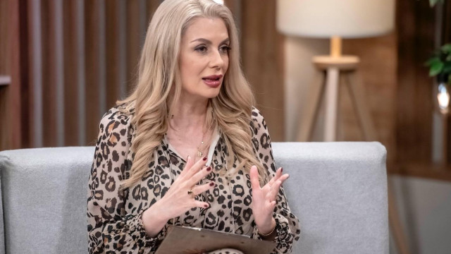 По нестандартен и доста мазничък начин стартира деня си журналистката