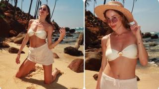 Симона Дянкова на топло в Шри Ланка, сама ли е?