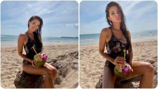 Преслава пие кокосов орех и се изповяда