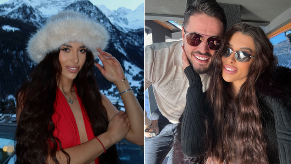 Гаджето на Карлос Насар пръска сексапил в Алпите (СНИМКИ)