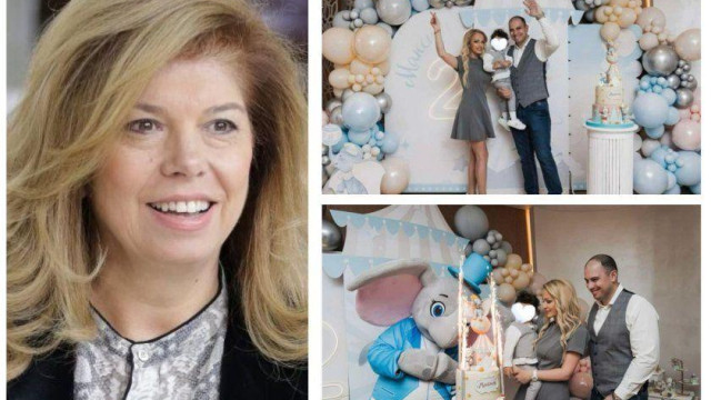 Илияна Йотова дундурка 3-годишно внуче! Синът й женен за красавица (СНИМКИ)