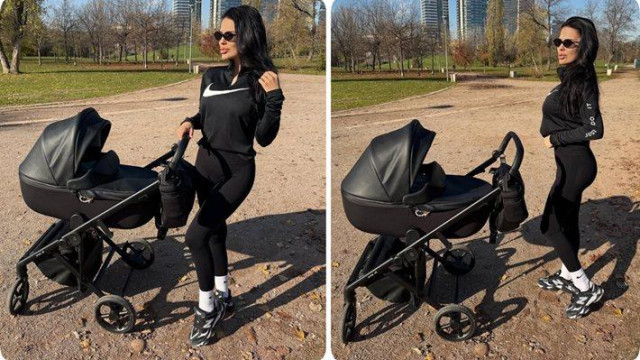 Поли на Джизъса празнува 180 дни с бебчето