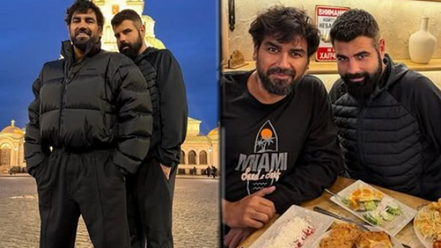 Доведе го в София: Мъжът на Азис нагъва кебапчета XXL (СНИМКИ)