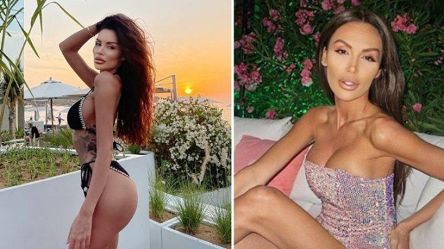 Моника Валериева се пуска без горнище