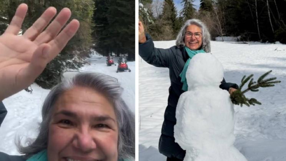 Марта фучи с моторна шейна за 102 евро на час (ВИДЕО)