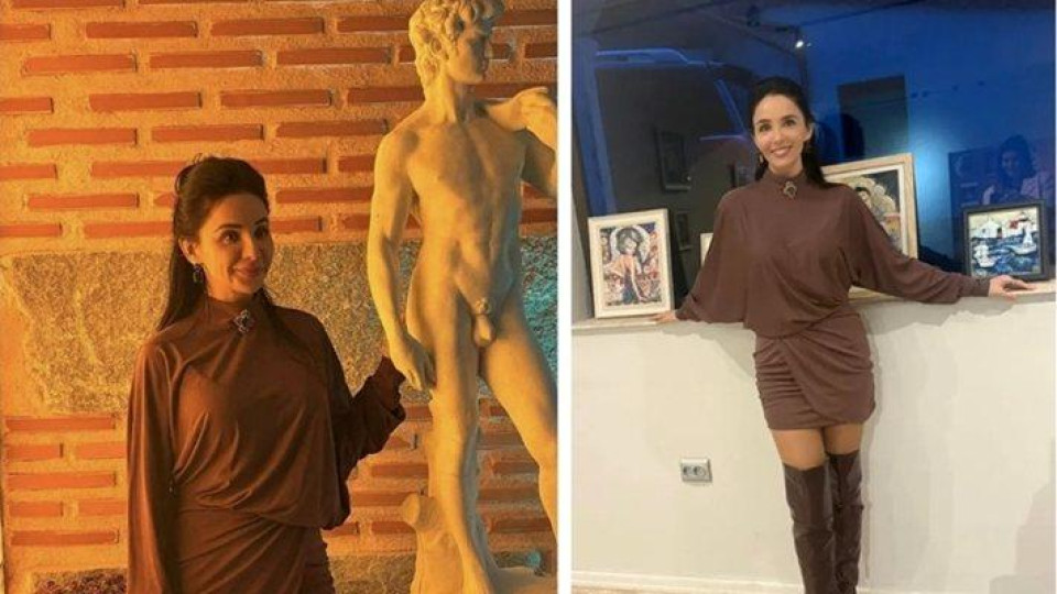 Елен Колева се щракна до член