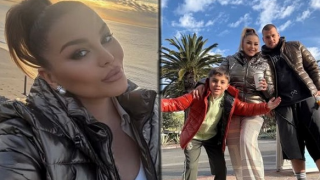 След 26 години: Деси Слава заведе синовете си в САЩ (Снимки)