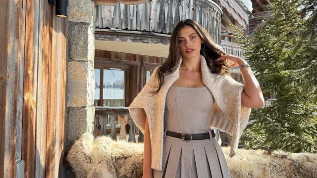 Жената на Сашо Кадиев се фръцка в Куршавел