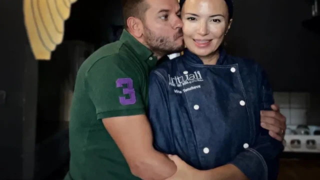 Ирина Тенчева и Иван тренират на село