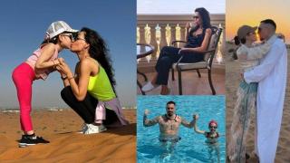 Дъщерите на Наско Сираков и Илиана Раева блокирани в Дубай (СНИМКИ)