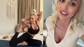 Юнона се запали по йогата