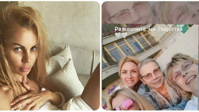 Тези дни Галя от Сатен се посвети на своите разкошни